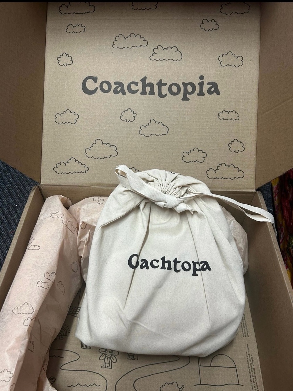 NWT COACH CHERRY PRINT COACHTOPIA SHOULDER BAG (Sold Out In Stores and Online) - Picture 8 of 11